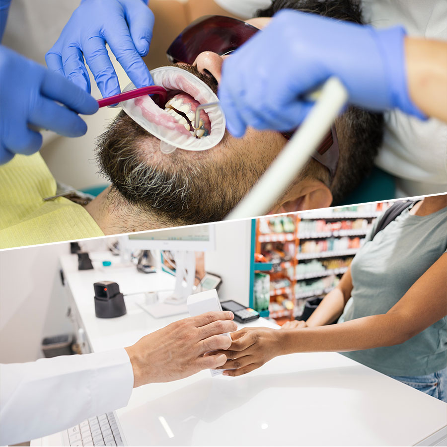 professional vs over the counter teeth whitening image