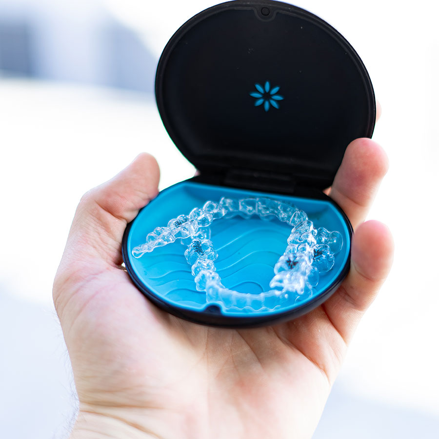 how to care for invisalign aligners image